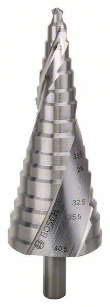 Bosch Accessories 2608587427 HSS Stufenbohrer Gesamtlänge 125.5mm 3-Flächenschaft 1St.