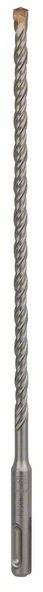 Ein Bohrer mit spiraligem Design, geeignet für das Bohren in Beton oder Mauerwerk.
