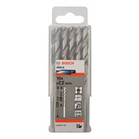 Bosch Accessories 2608595337 HSS Metall-Spiralbohrer 7.2mm Gesamtlänge 109mm geschliffen DIN 338 Zylinderschaft 10St. Bosch Accessories 2608595337 HSS Metall-Spiralbohrer 7.2mm Gesamtlänge 109mm geschliffen DIN 338 Zylinderschaft 10St.