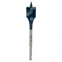 Bosch Accessories 2608595494 Holz-Fräsbohrer 25mm Gesamtlänge 152mm 1/4" (6.3 mm) 1St. Bosch Accessories 2608595494 Holz-Fräsbohrer 25mm Gesamtlänge 152mm 1/4" (6.3 mm) 1St.