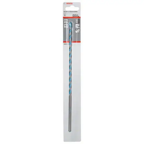 Bosch Accessories CYL-9 Multi Construction 2608595507 Hartmetall Mehrzweckbohrer 6.5mm Gesamtlänge 250mm Zylinderschaft 1St. Bosch Accessories CYL-9 Multi Construction 2608595507 Hartmetall Mehrzweckbohrer 6.5mm Gesamtlänge 250mm Zylinderschaft 1St.
