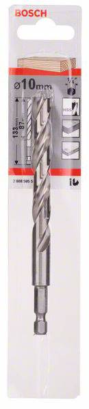 'Bohrer für Beton und Mauerwerk', Bosch, Durchmesser 10 mm, kompatibel mit SDS-plus-System, Verpackung zeigt Produktdetails.