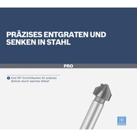 Bosch Accessories 2608596373 Kegelsenker 20mm HSS Zylinderschaft 1St. Bosch Accessories 2608596373 Kegelsenker 20mm HSS Zylinderschaft 1St.