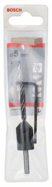 Bosch Accessories 2608596392 Holz-Spiralbohrer 5mm Zylinderschaft 1St.