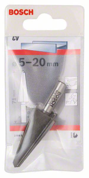Bohrer von Bosch, Durchmesser 5-20 mm, im Blisterpack.