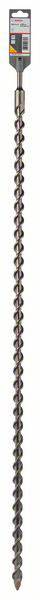 Bohrer mit spiralförmigem Metallkörper, geeignet für Bohrmaschinen.