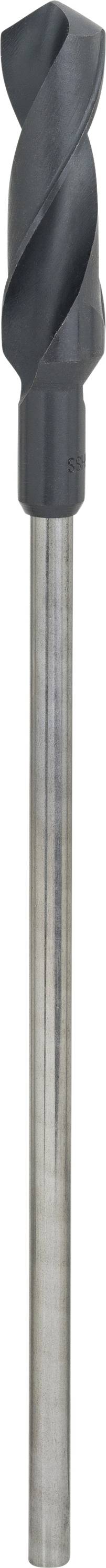 Metallbohrer mit spiralförmiger Schneide und silbernem Schaft, geeignet für präzises Bohren in Metalloberflächen.