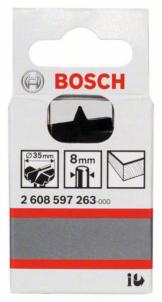 Bosch Accessories 2608597263 Forstnerbohrer 35 mm Gesamtlänge 56 mm Zylinderschaft 1 St.