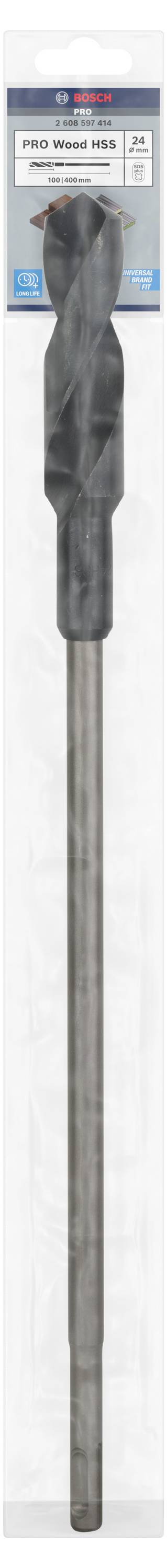 Bosch Accessories 2608597414 Schalungsbohrer 24mm Gesamtlänge 400mm SDS-Plus 1St.