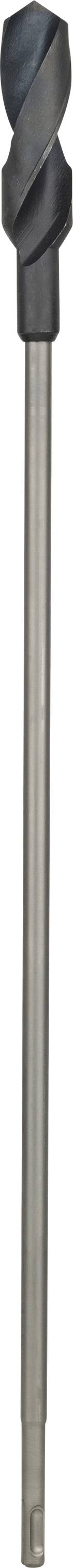 Bohrer aus Metall mit spiralförmiger Spitze, geeignet zum Bohren in harte Materialien.