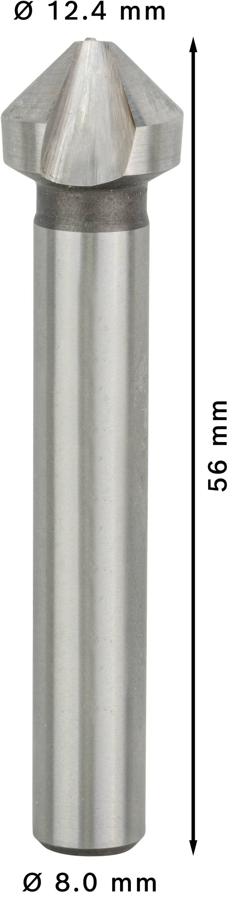 Bosch Accessories 2608597507 Kegelsenker 12.4mm HSS Zylinderschaft 1St.