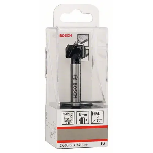 Bosch Accessories 2608597604 Forstnerbohrer 20mm Gesamtlänge 90mm Zylinderschaft 1St. Bosch Accessories 2608597604 Forstnerbohrer 20mm Gesamtlänge 90mm Zylinderschaft 1St.