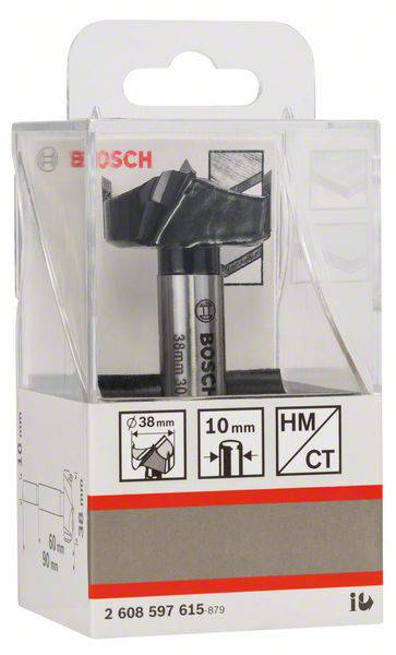 Bosch Accessories 2608597615 Forstnerbohrer 38mm Gesamtlänge 90mm Zylinderschaft 1St.