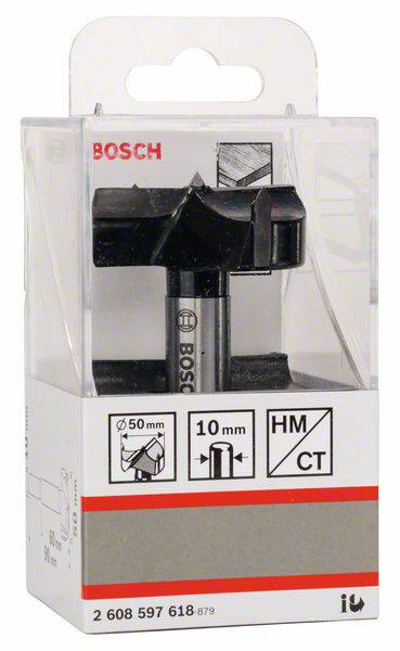 Bosch Accessories 2608597618 Forstnerbohrer 50mm Gesamtlänge 90mm Zylinderschaft 1St.