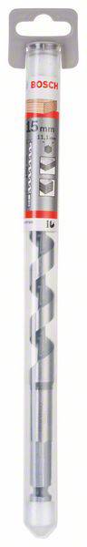 Bohrer von Bosch in Verpackung, 14 mm Durchmesser und 10-mal längere Lebensdauer angegeben.