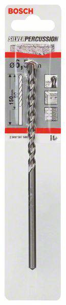 Bosch Accessories CYL-3 2608597680 Hartmetall Beton-Spiralbohrer 6.5mm Gesamtlänge 150mm Zylinderschaft