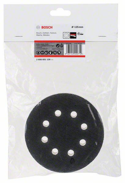 Adapter gelocht für Exzenterschleifer, 125 mm Bosch Accessories 2608601126 Durchmesser 125 mm