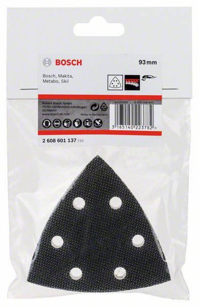 Adapter für Bosch-Dreieckschleifer, 93 mm Bosch Accessories 2608601137 93 mm
