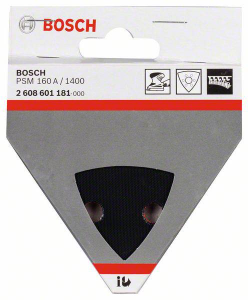Bosch Accessories 2608601181 Schleifplatte für Bosch-Dreieckschleifer, PSM 160 A, PSM 160 AE, Ventaro