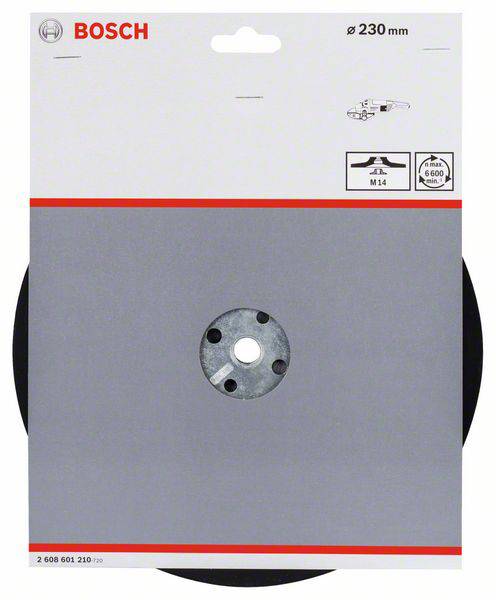 Bosch Accessories 2608601210 Stützteller Standard, M14, 230 mm, 6 650 U/min Durchmesser 230mm