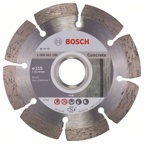 Bosch Accessories 2608602196 Diamanttrennscheibe Durchmesser 115 mm 1 St.