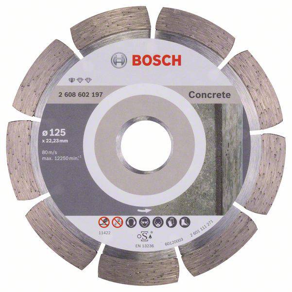 Bosch Accessories 2608602197 Diamanttrennscheibe Durchmesser 125 mm 1 St.