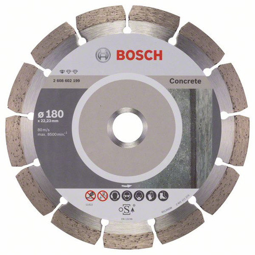 Bosch Accessories 2608602199 Diamanttrennscheibe Durchmesser 180mm 1St.