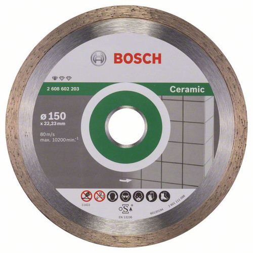 Bosch Accessories 2608602203 Diamanttrennscheibe Durchmesser 150mm 1St.