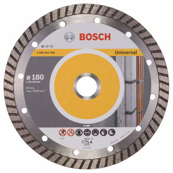 Bosch Accessories 2608602396 Diamanttrennscheibe Durchmesser 180 mm 1 St.
