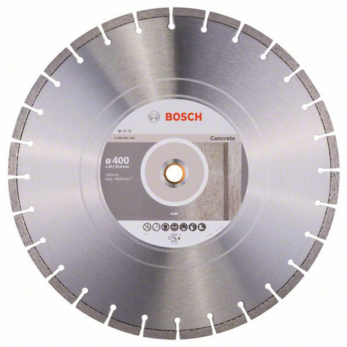 Bosch Accessories 2608602545 Diamanttrennscheibe Durchmesser 400mm 1St.