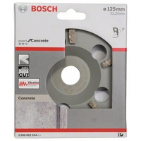Bosch Accessories 2608602554 Diamanttopfscheibe Expert for Concrete Extra Clean, 50 g/mm, 125 x 22,23 x 4,5mm Expert for Concrete Bosch Accessories 2608602554 Diamanttopfscheibe Expert for Concrete Extra Clean, 50 g/mm, 125 x 22,23 x 4,5mm Expert for Concrete