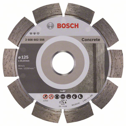 Bosch Accessories 2608602556 Diamanttrennscheibe Durchmesser 125mm 1St.