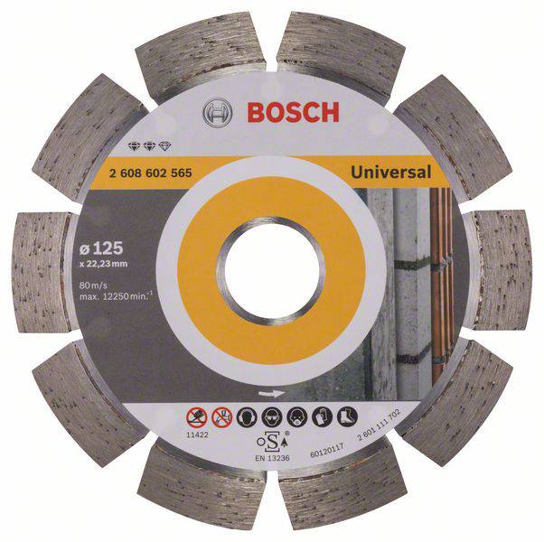 Bosch Accessories 2608602565 Diamanttrennscheibe Durchmesser 125 mm 1 St.