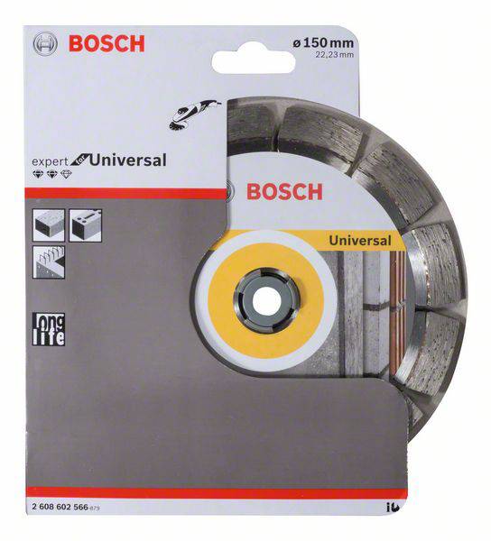 Bosch Accessories 2608602566 Diamanttrennscheibe Durchmesser 150mm Innen-Ø 22.23mm 1St.