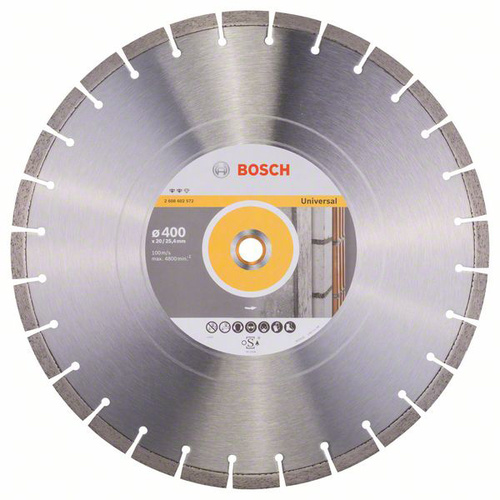 Bosch Accessories 2608602572 Diamanttrennscheibe 1St.