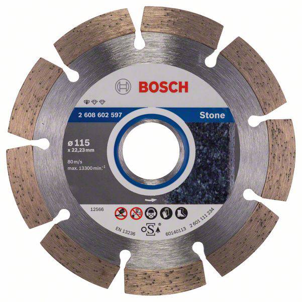 Bosch Accessories 2608602597 Diamanttrennscheibe Durchmesser 115mm 1St.