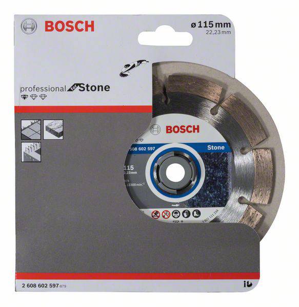 Bosch Accessories 2608602597 Diamanttrennscheibe Durchmesser 115mm 1St.