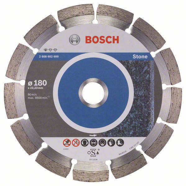 Bosch Accessories 2608602600 Diamanttrennscheibe Durchmesser 180 mm 1 St.