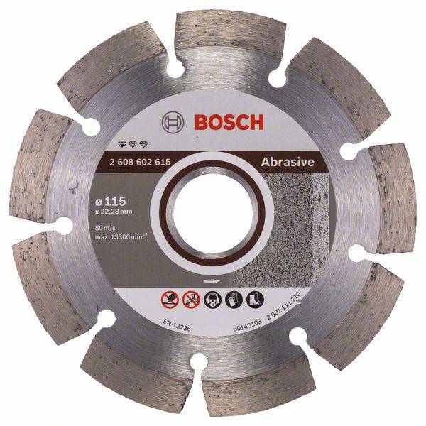 Bosch Accessories 2608602615 Diamanttrennscheibe Durchmesser 115 mm 1 St.