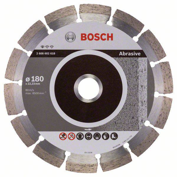 Bosch Accessories 2608602618 Diamanttrennscheibe Durchmesser 180mm 1St.