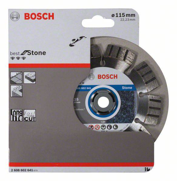 Bosch Accessories 2608602641 Bosch Diamanttrennscheibe Durchmesser 115 mm 1 St.