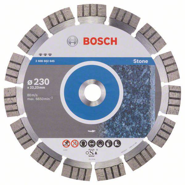 Bosch Accessories 2608602645 Diamanttrennscheibe Durchmesser 230 mm 1 St.