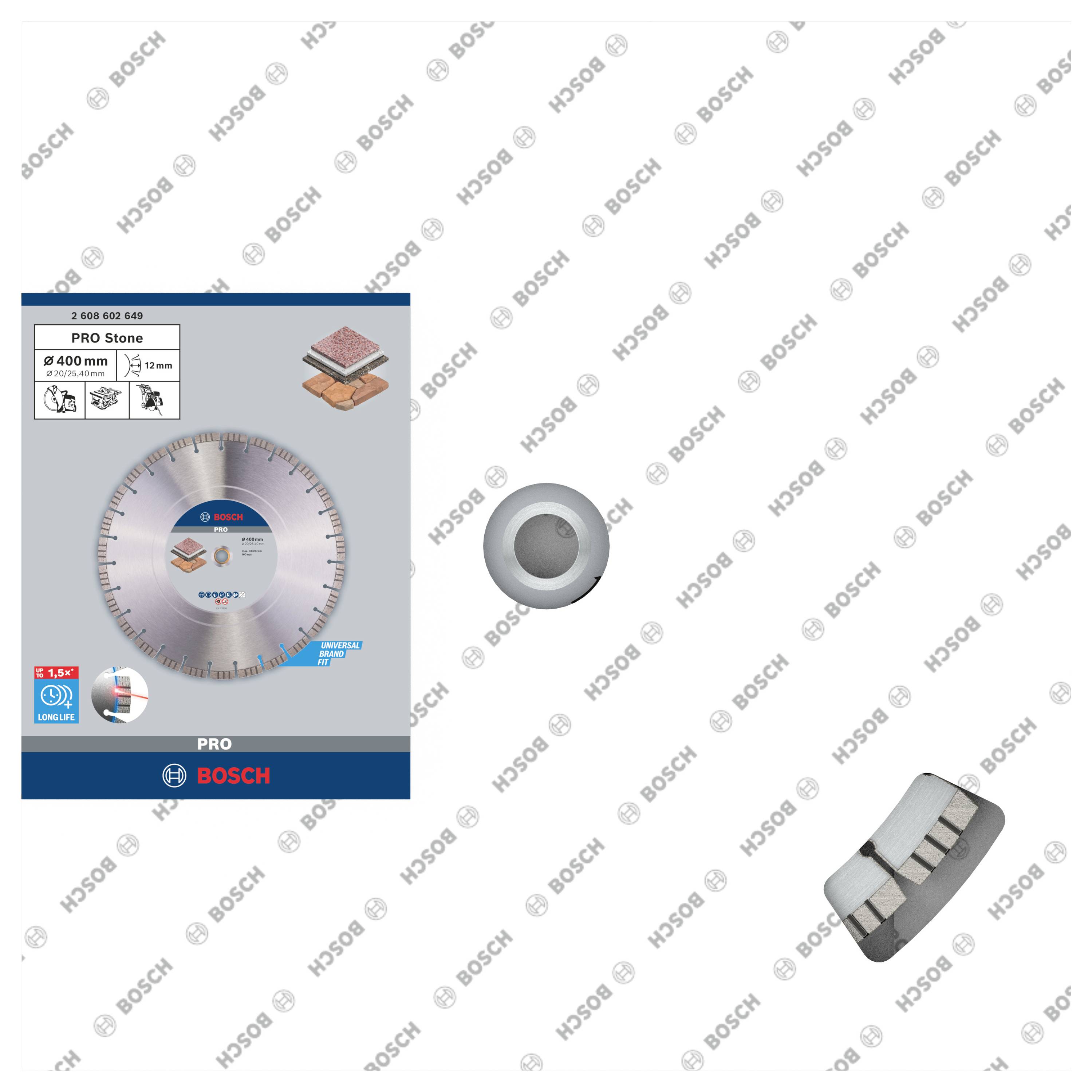 Bosch Accessories 2608602649 Diamanttrennscheibe 1St.