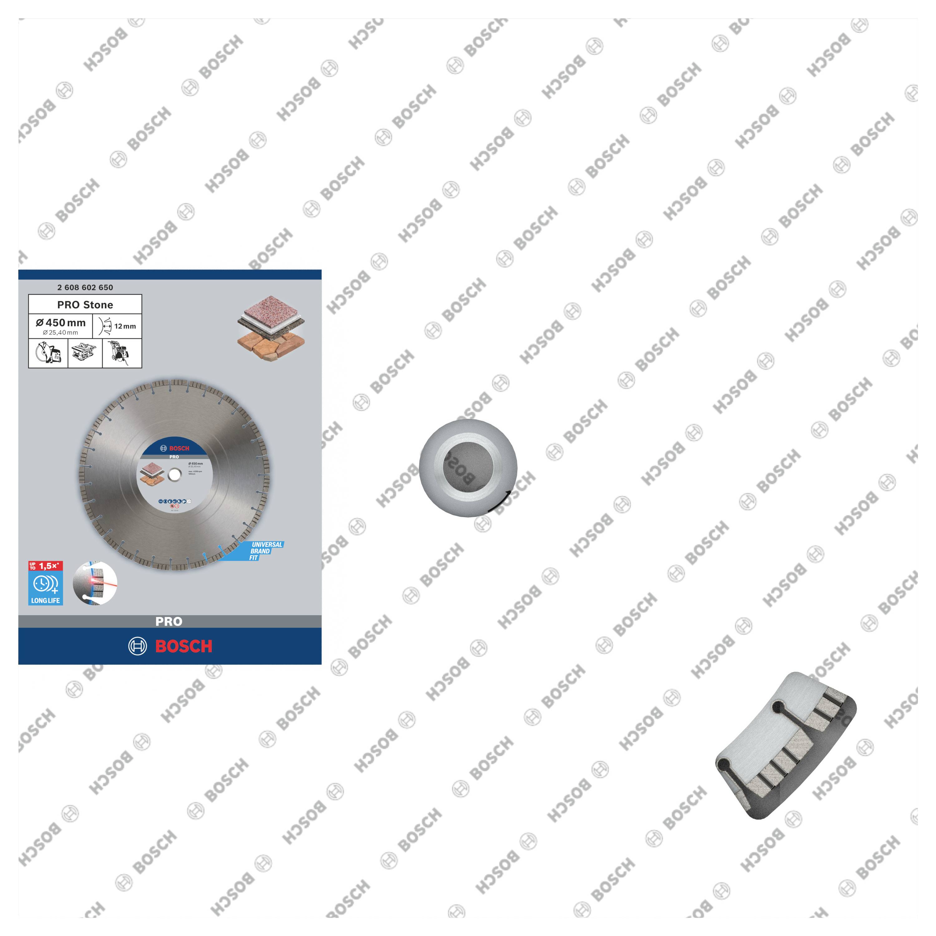 Bosch Accessories 2608602650 Diamanttrennscheibe Durchmesser 450mm 1St.