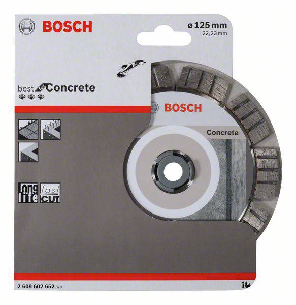 Bosch Accessories 2608602652 Bosch Power Tools Diamanttrennscheibe Durchmesser 125 mm 1 St.
