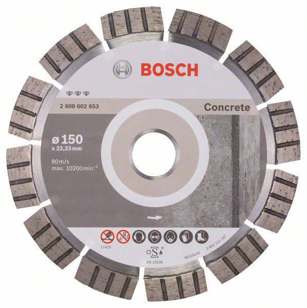 Bosch Accessories 2608602653 Diamanttrennscheibe Durchmesser 150 mm 1 St.