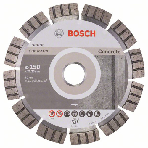Bosch Accessories 2608602653 Diamanttrennscheibe Durchmesser 150mm 1St.