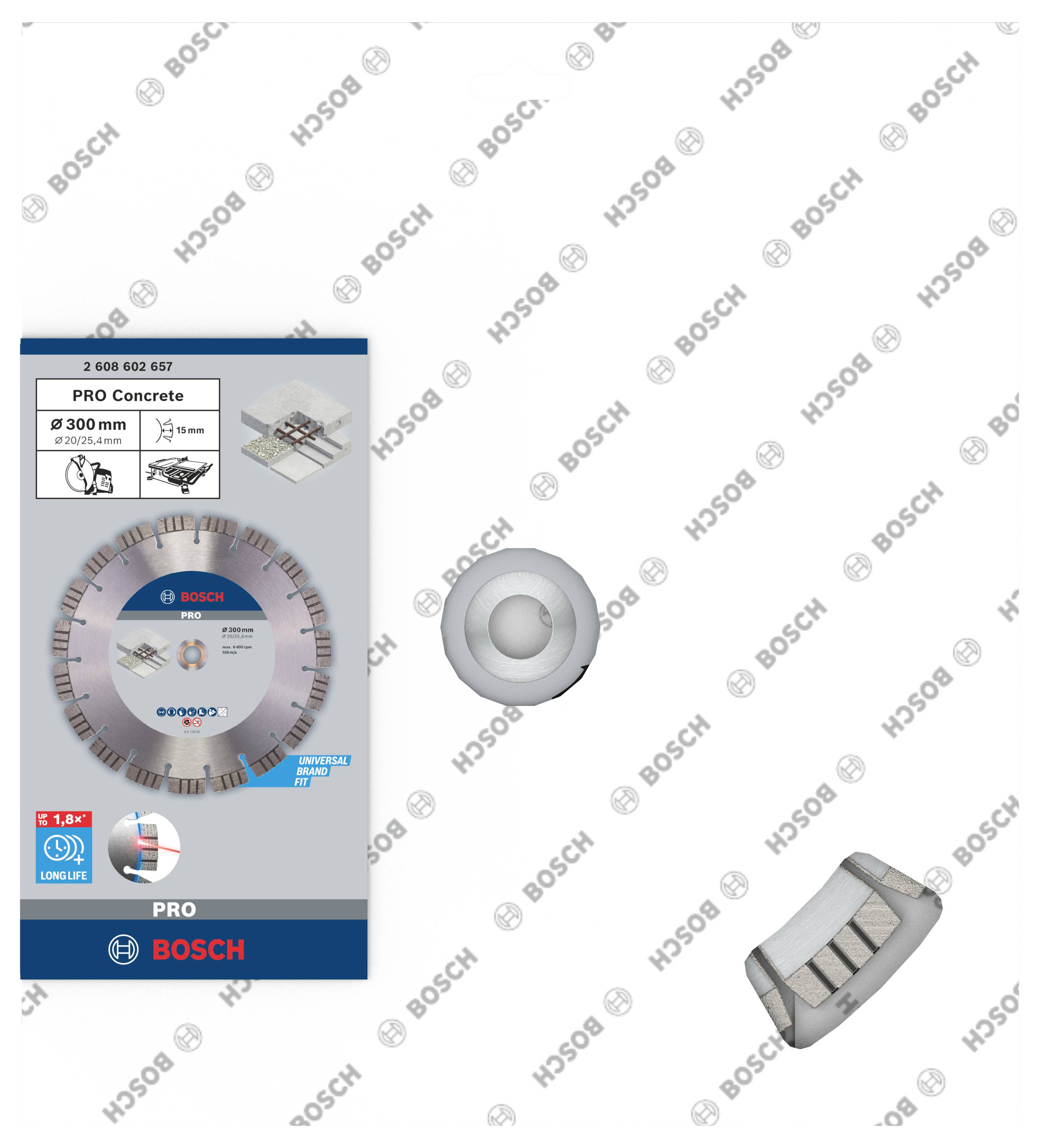 Bosch Accessories 2608602657 Diamanttrennscheibe 1 St.