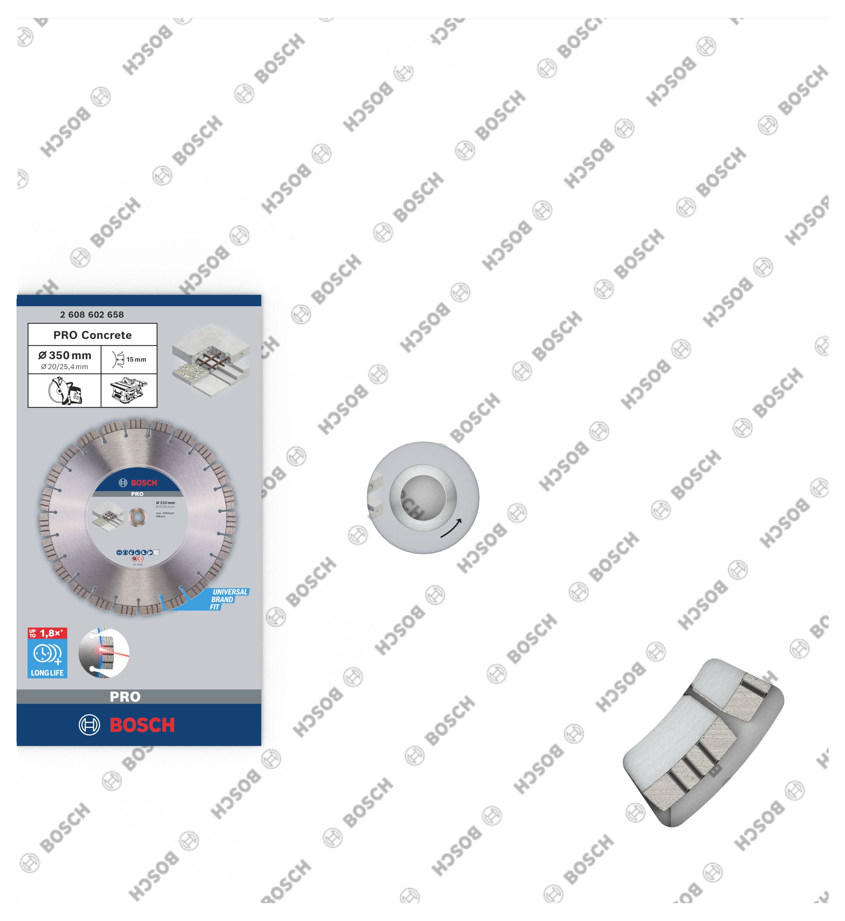 Bosch Accessories 2608602658 Diamanttrennscheibe 1St.
