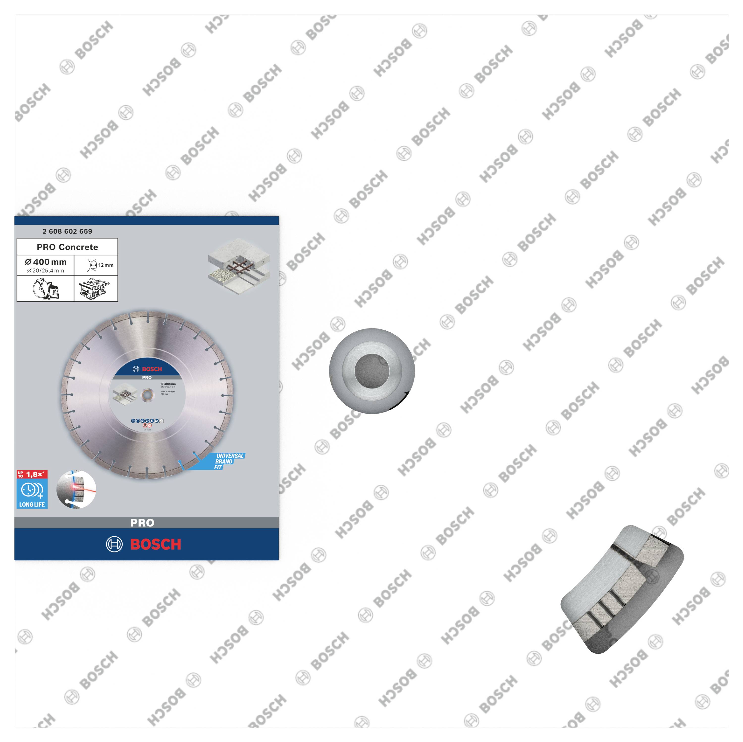 Bosch Accessories 2608602659 Diamanttrennscheibe 1St.